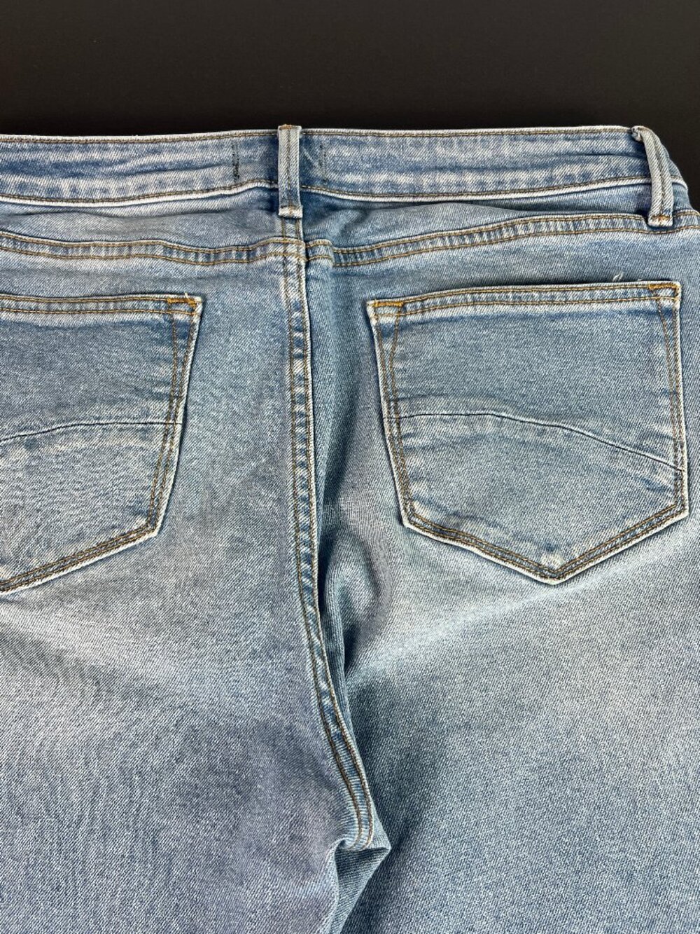 Driftwood Jeans Women's 31x25* Charlee High Rise Wide Leg Crop Blue Denim Tag 29 - Picture 10 of 16